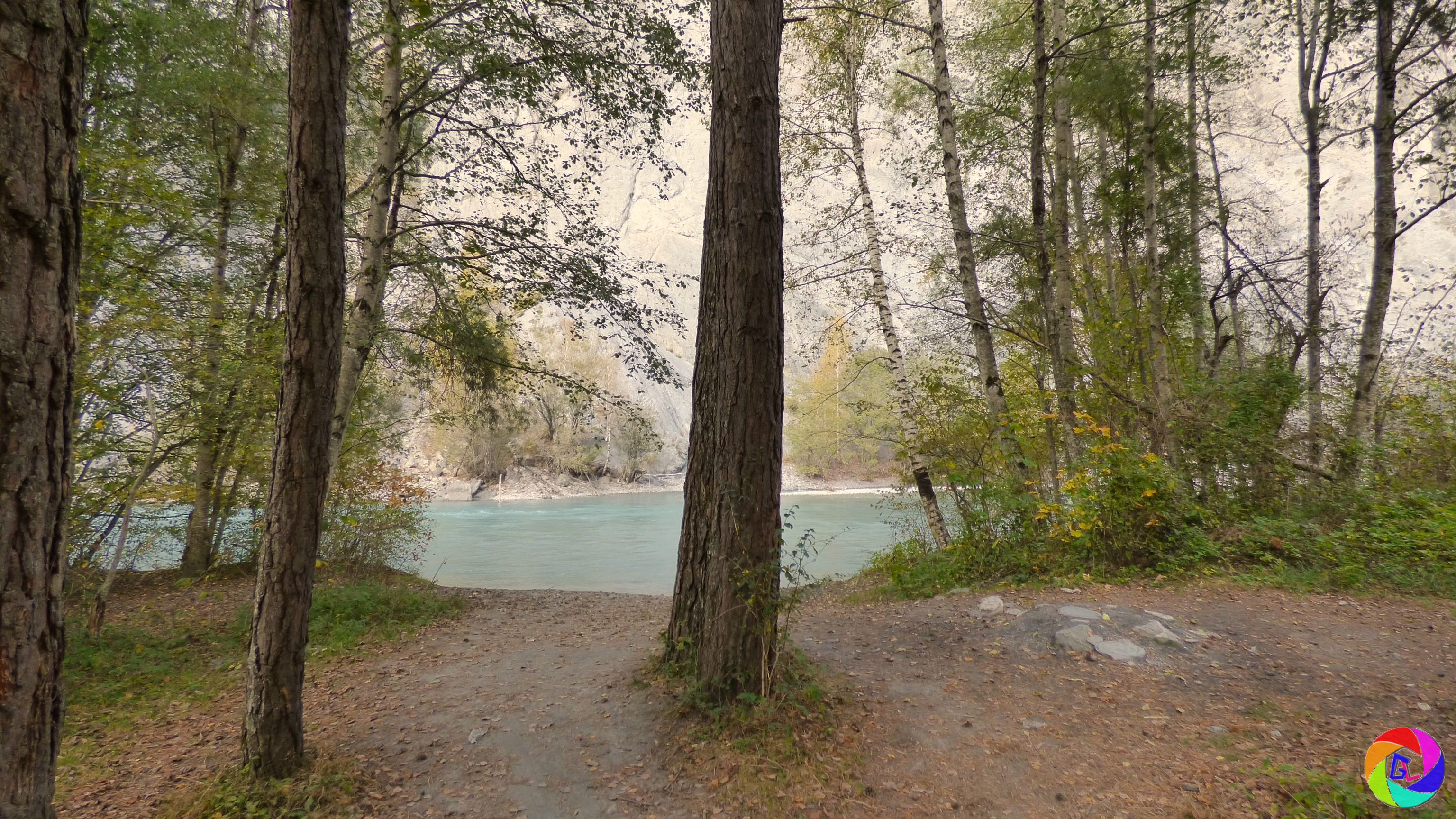 Rhine Gorge in Switzerland